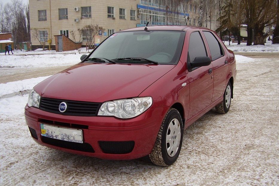 Fiat albea седан серый