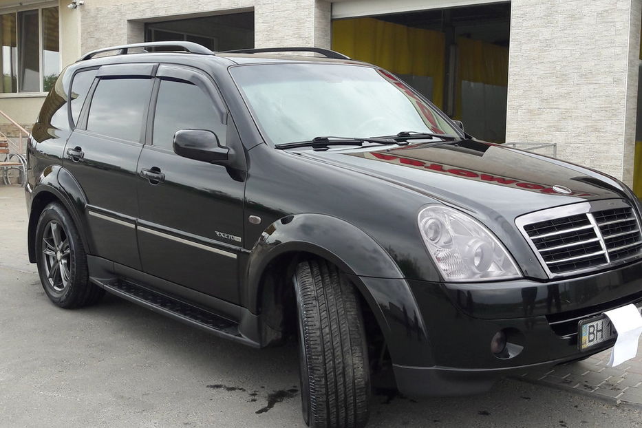 Ssangyong rexton 2008 год. Спойлер Rexton 2.