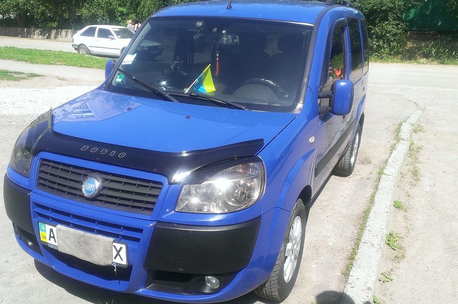 Продам Fiat Doblo пасс. ГБО метан завоцкоц 2007 года в Виннице