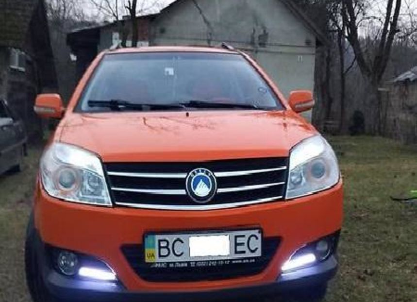 Бампер geely mk cross