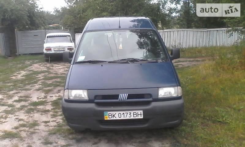Продам Fiat Scudo пасс. Продам Fiat Scudo 1998 года в г. Дубровица, Ровенская область