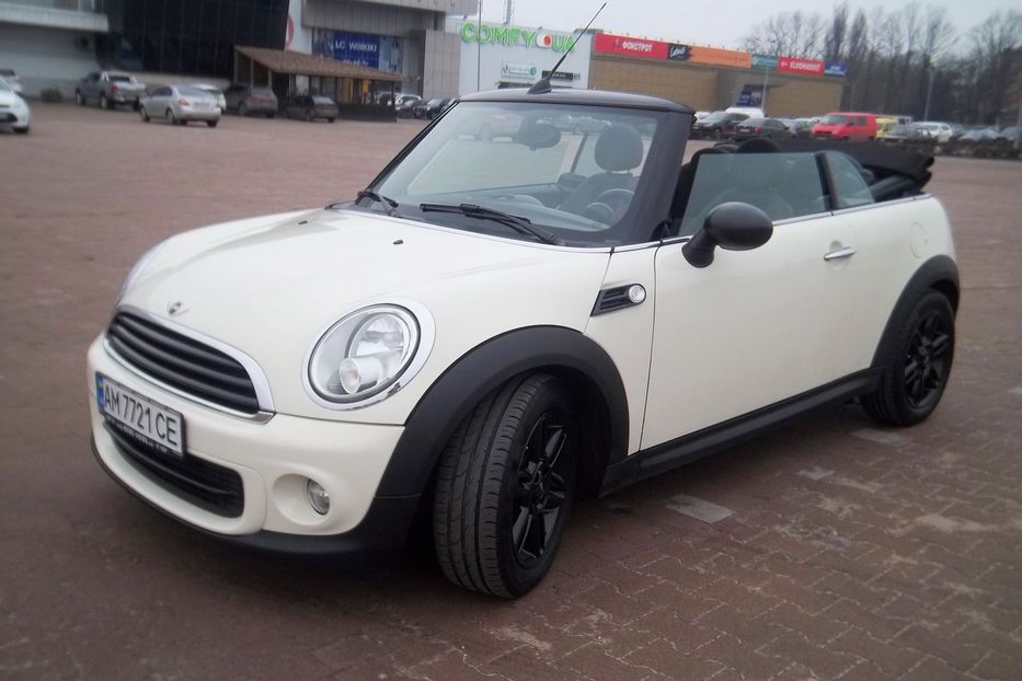 Продам MINI One Cabrio 1.6i 2012 года в Житомире