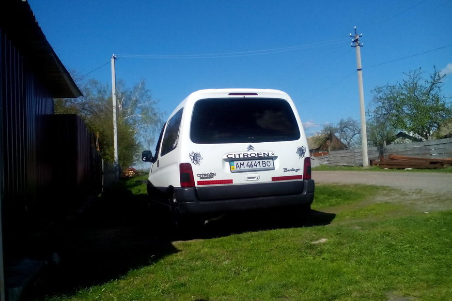 Продам Citroen Berlingo пасс. пасажир 2000 года в Житомире