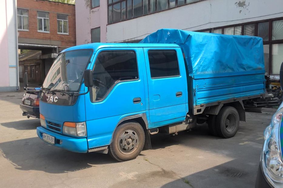 Продам JAC HFC 1020KR кабина дуэт кат.B 2.5 д 2007 года в Житомире