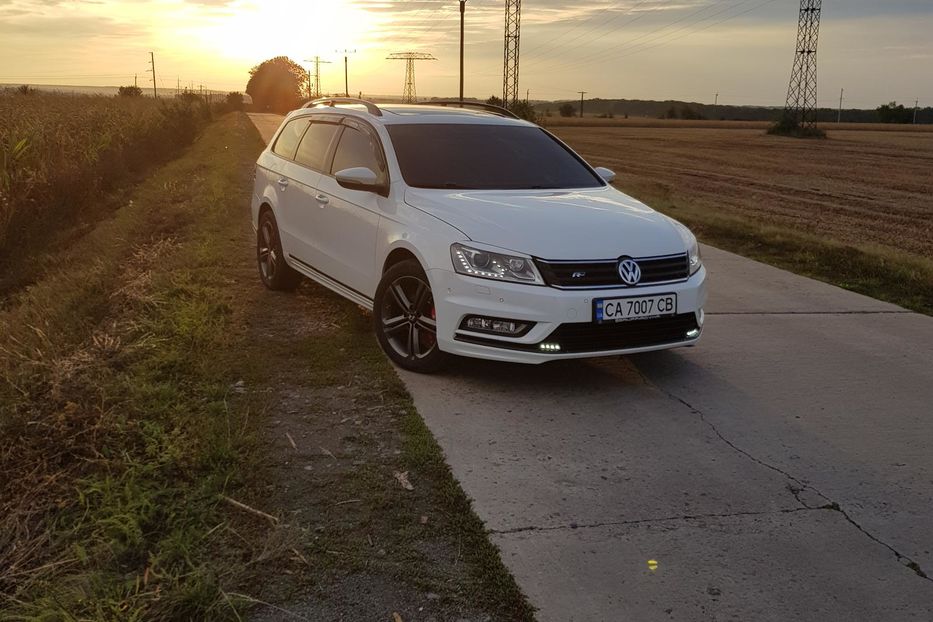 Passat b7 черная крыша