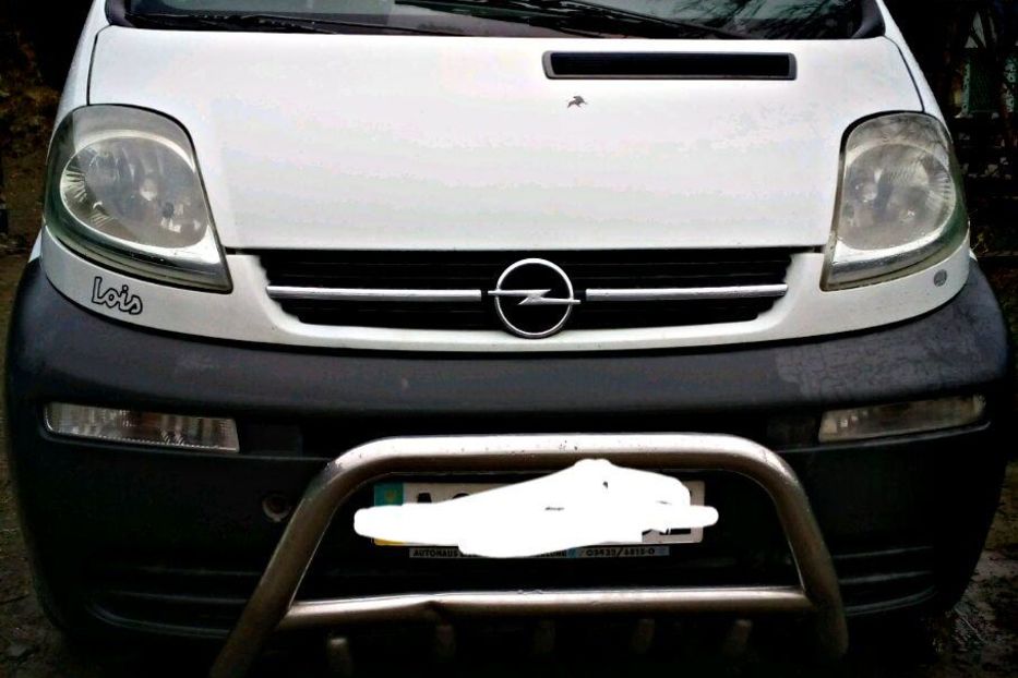 Продам Opel Vivaro пасс. 1.9 2003 года в г. Воловец, Закарпатская область