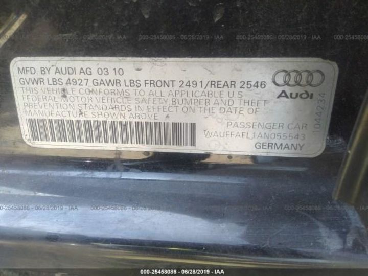 Продам Audi A4 2010 AUDI A4 PREMIUM PLUS 2010 года в Одессе