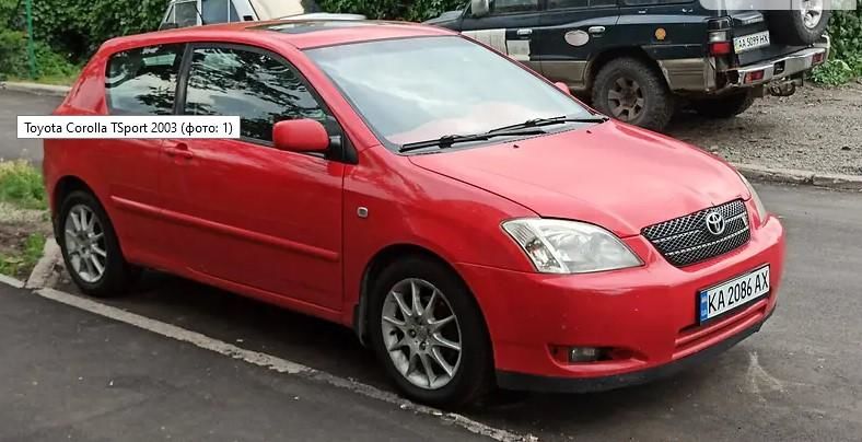 Продам Toyota Corolla Sport 2003 года в Киеве