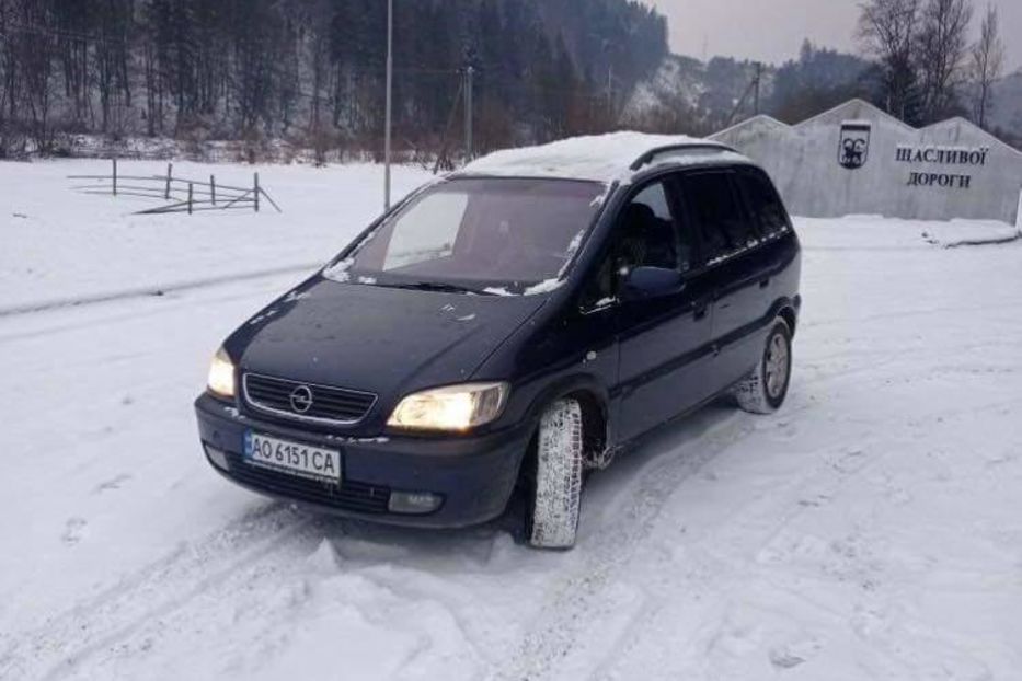 Продам Opel Zafira 7 міст 2001 года в г. Межгорье, Закарпатская область