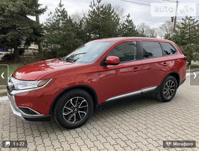 Продам Mitsubishi Outlander 2017 года в Ивано-Франковске