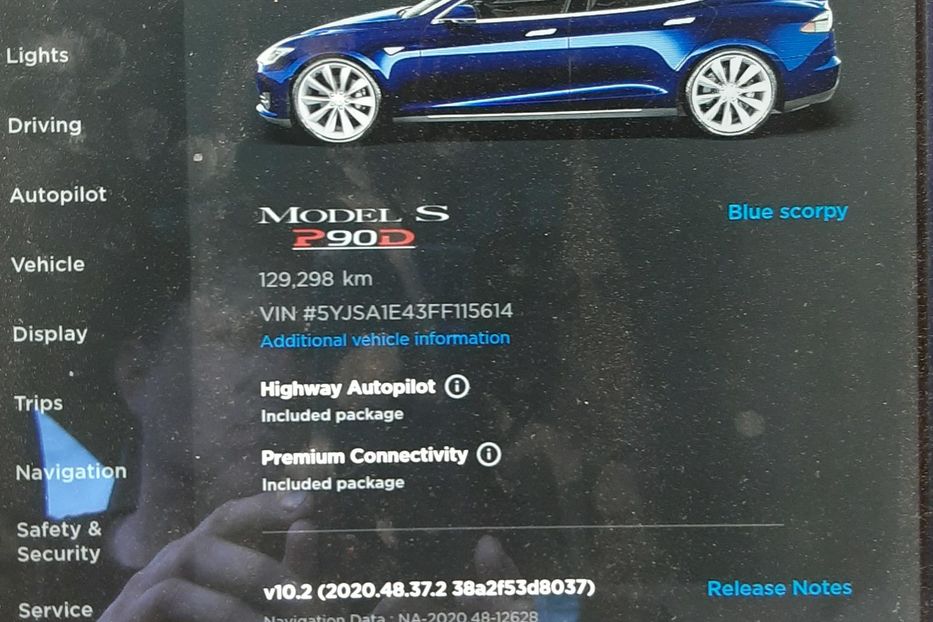 Продам Tesla Model S P90D 2015 года в Одессе