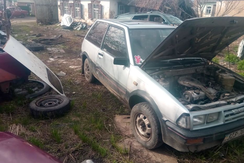 Продам Toyota Starlet запчасти бу  1986 года в г. Знаменка, Кировоградская область