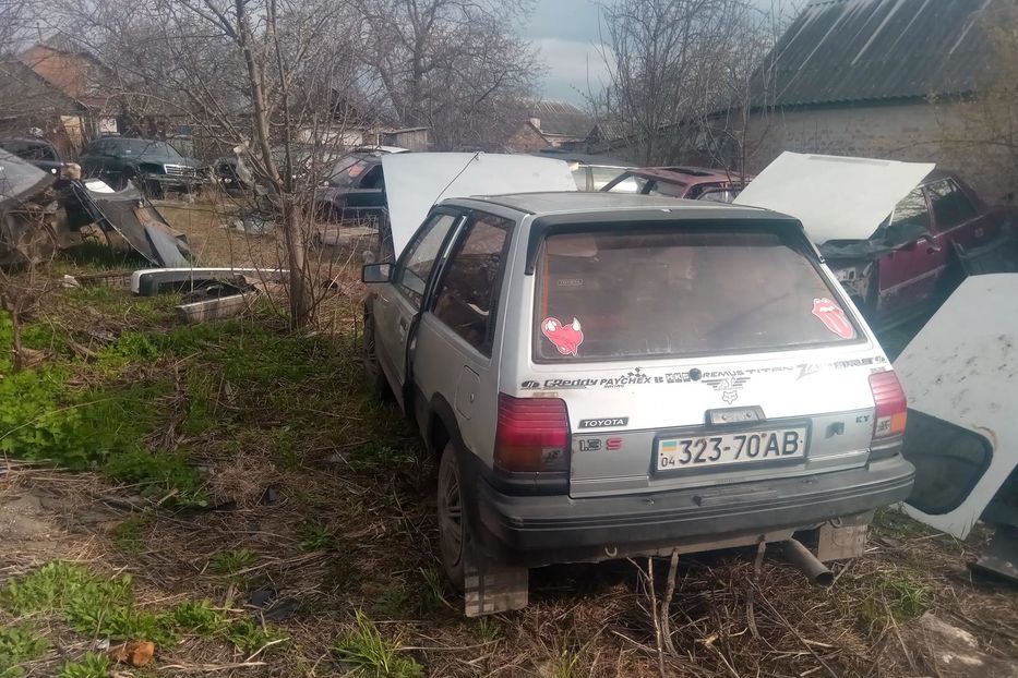 Продам Toyota Starlet запчасти бу  1986 года в г. Знаменка, Кировоградская область