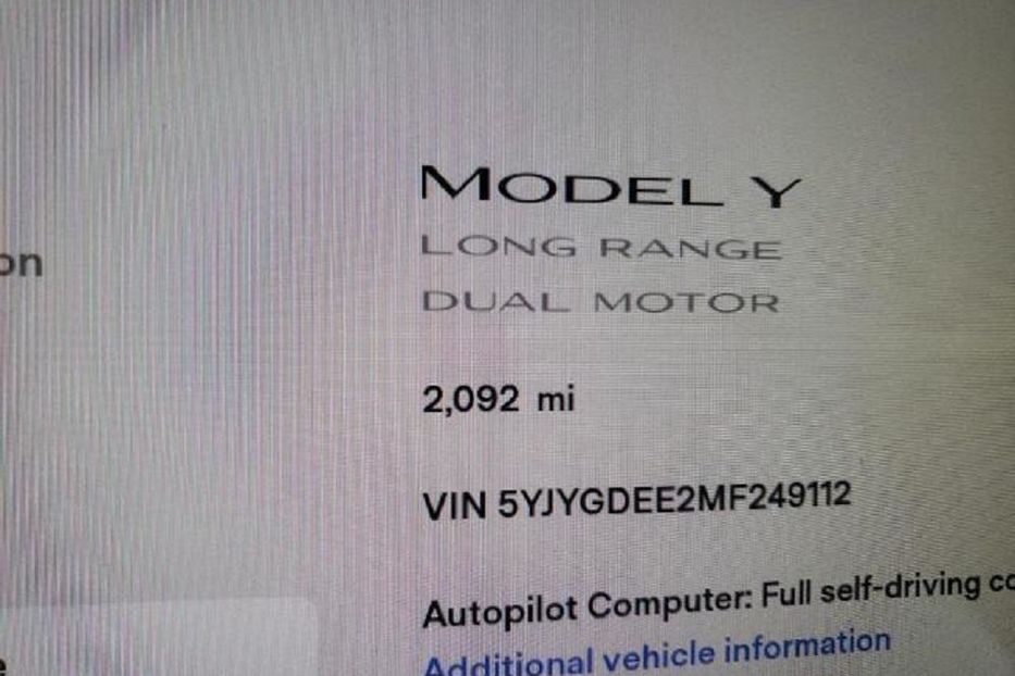 Продам Tesla Model Y Long Range 2021 года в Киеве