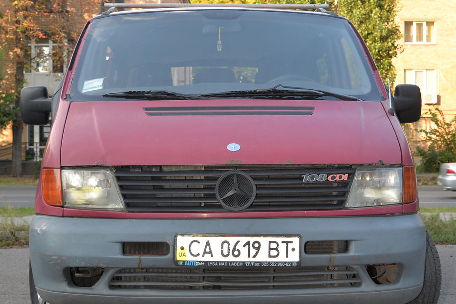 Продам Mercedes-Benz Vito пасс. 108 CDI 2002 года в Черкассах