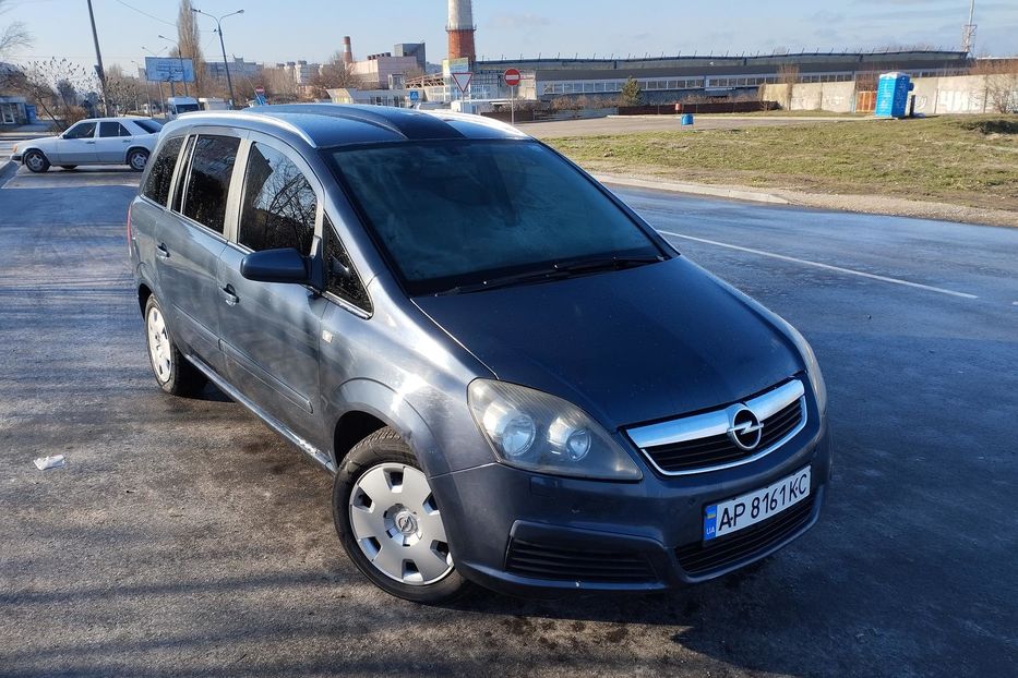 Продам Opel Zafira 1.6 CNG Заводской метан/бензин 2007 года в Запорожье