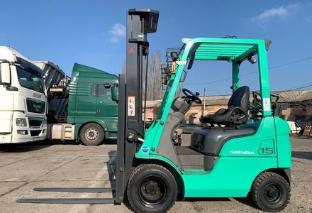 Продам Mitsubishi FG Автопогрузчик вилочный, на спарке пневмо, с мачтой триплекс 5.5 метров 2016 года в Полтаве