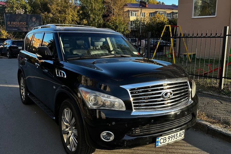 Продам Infiniti QX80 полная комплектация 2014 года в Чернигове