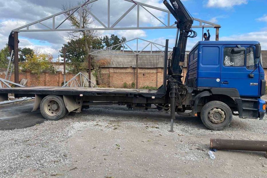 Продам MAN TGA MAN 19.403 (F2000) зі стрілою  1997 года в г. Кривбасс, Днепропетровская область