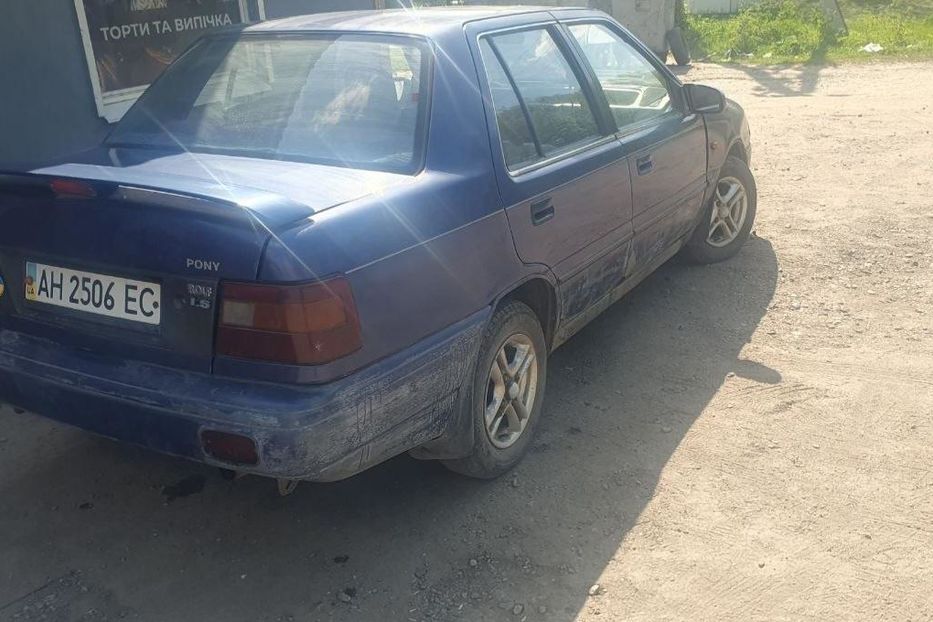 Продам Hyundai Pony 1992 года в г. Синельниково, Днепропетровская область