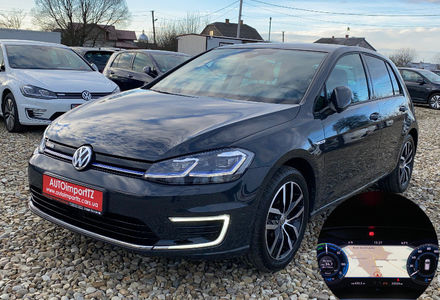 Продам Volkswagen e-Golf 35.8 kWh FULL LED,Камера,Круїз 2020 года в Львове