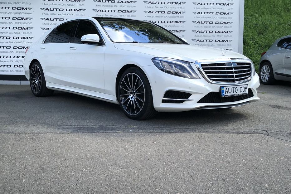 Продам Mercedes-Benz S-Class AMG 4-MATIC LONG 4-mesta 2014 года в Киеве