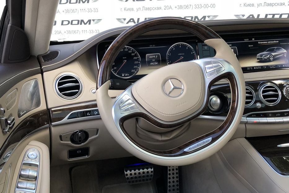 Продам Mercedes-Benz S-Class AMG 4-MATIC LONG 4-mesta 2014 года в Киеве