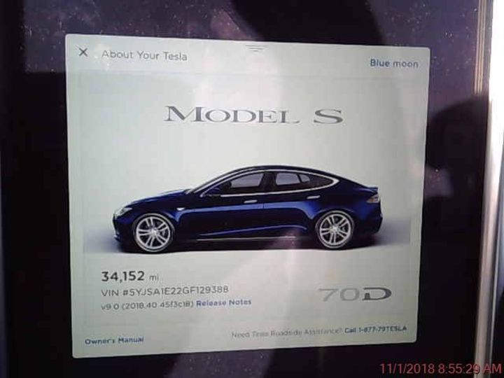 Продам Tesla Model S 70D 2016 года в Киеве