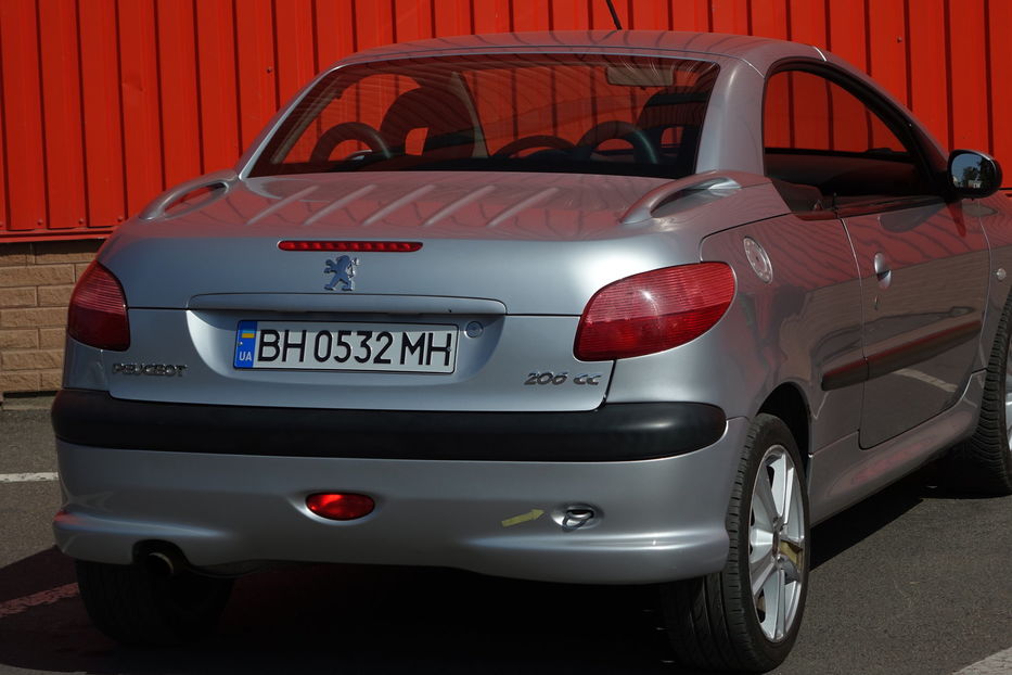 Продам Peugeot 206 206cc cabrio 2002 года в Одессе