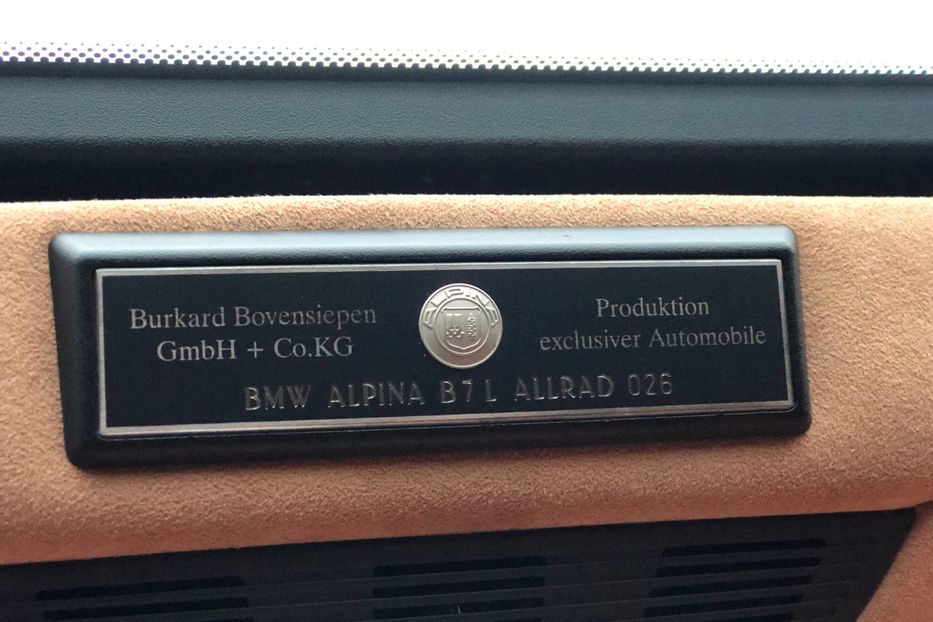 Продам BMW Alpina B7 L ALLRAD 2013 года в Киеве