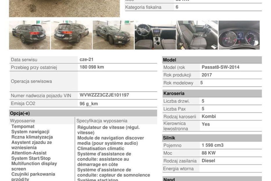 Продам Volkswagen Passat B8 Не Фарбована 2018 года в Львове