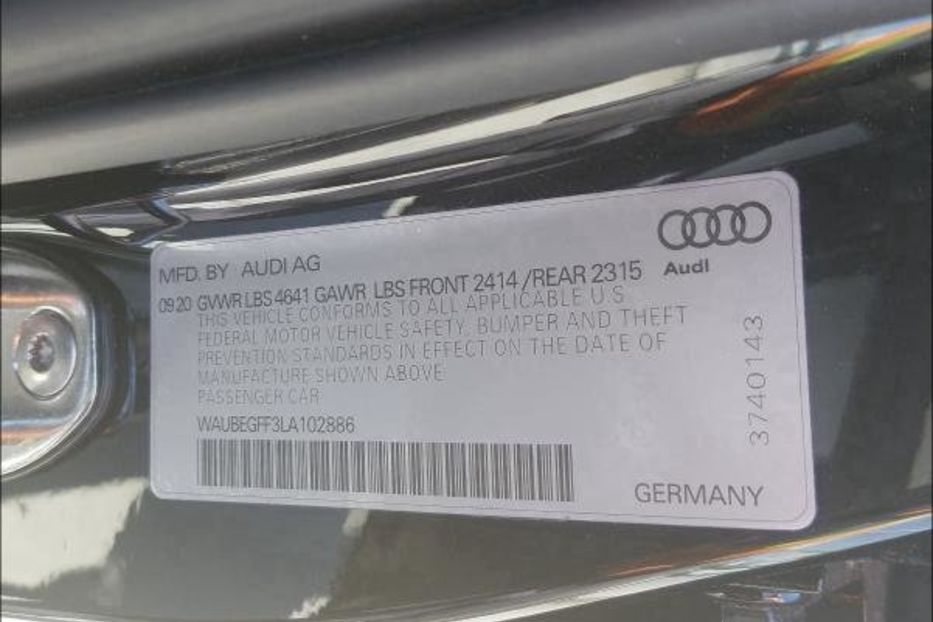 Продам Audi A3 S-Line Premium Plus 2020 года в Черновцах