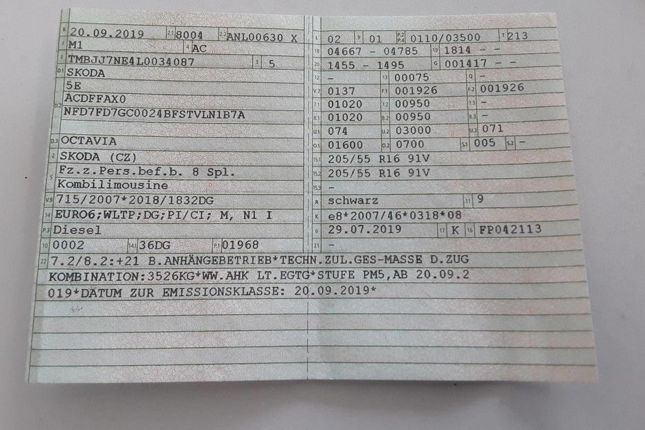 Продам Skoda Octavia A7 НЕ МАЛЬОВАНА АВТОМАТ 2019 РІК 2019 года в Львове