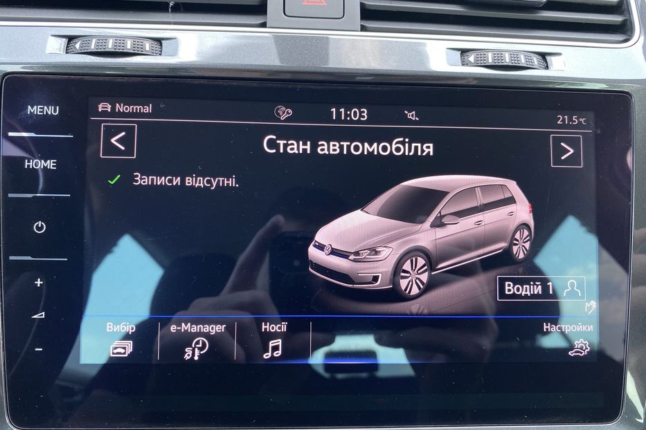 Продам Volkswagen e-Golf 35.8 kWh 100 кВт/136 к.с. 2018 года в Львове