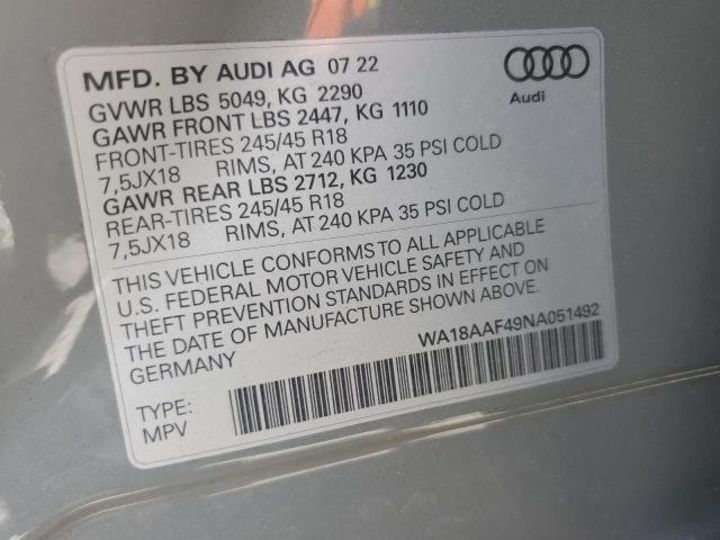 Продам Audi A4 Allroad PREMIUM PLUS 2022 года в Львове