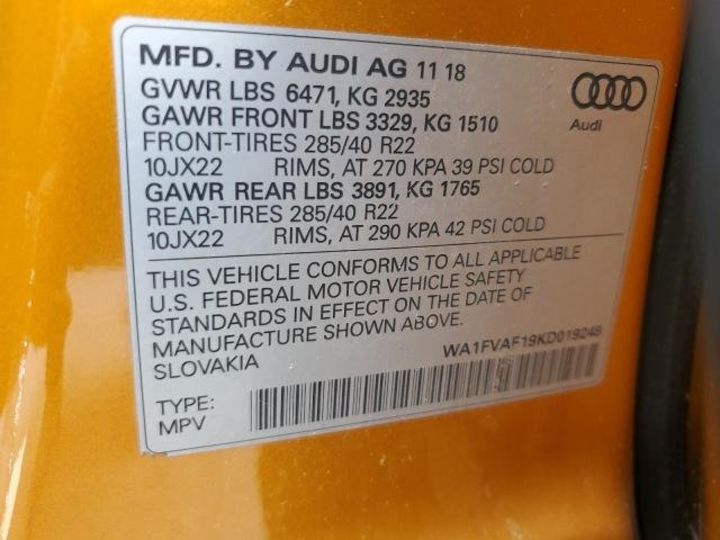 Продам Audi Q8 PRESTIGE S-LINE 2018 года в Одессе