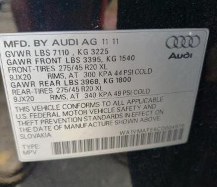 Продам Audi Q7  PRESTIGE 2011 года в Тернополе