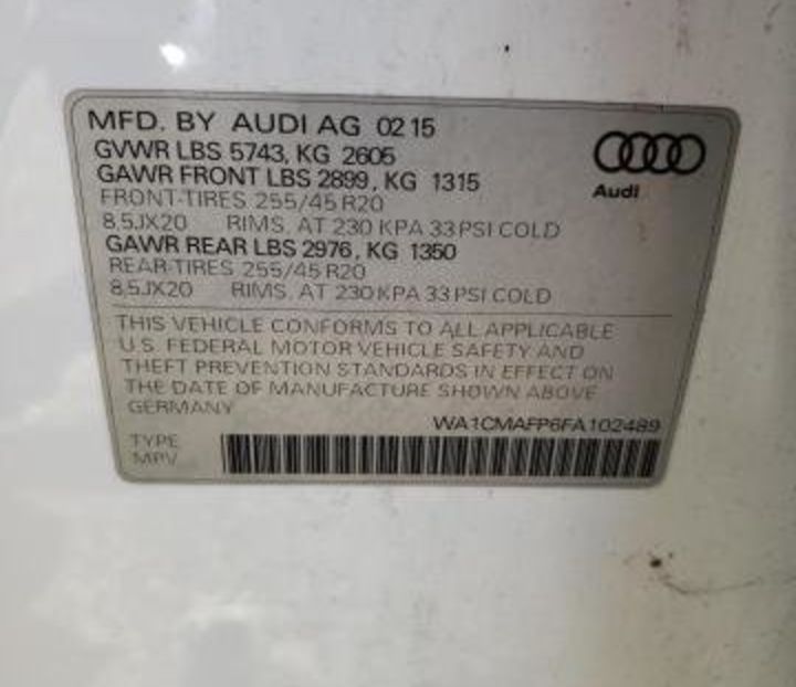 Продам Audi Q5 TDI PREMIUM PLUS 2015 года в Львове