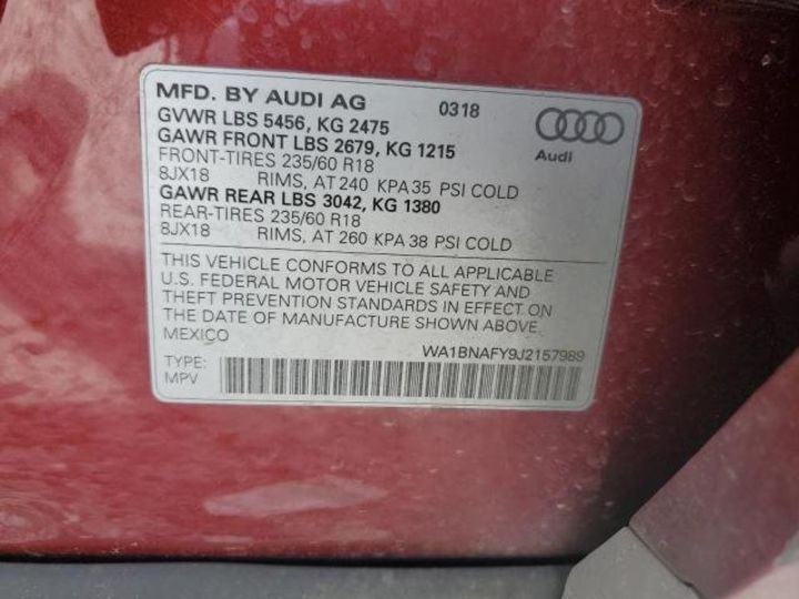 Продам Audi Q5 PREMIUM PLUS 2018 года в Виннице
