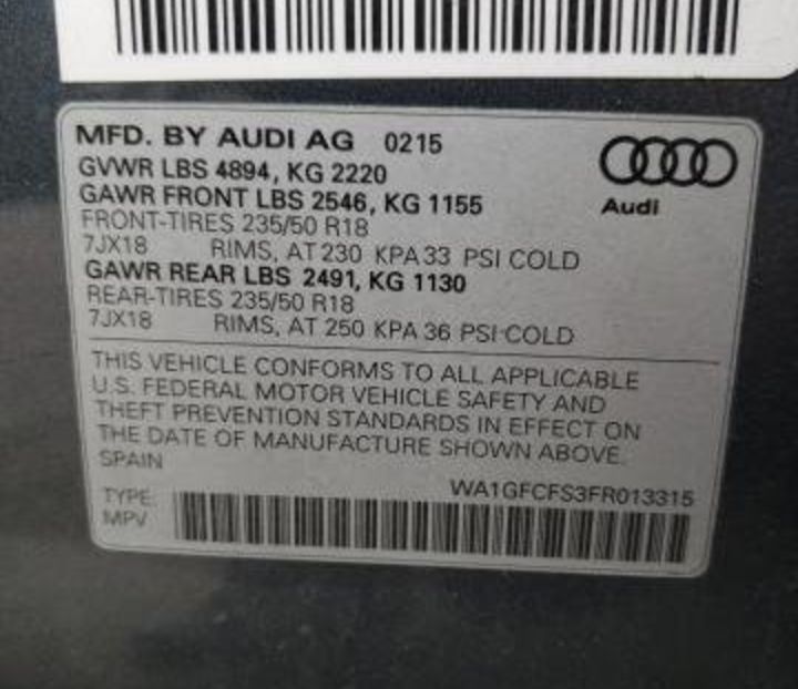 Продам Audi Q3  PRESTIGE 2015 года в г. Бровары, Киевская область
