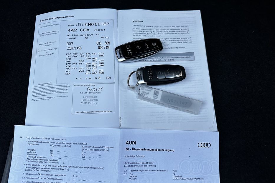 Продам Audi A6 50TDI DESIGN  2018 года в Киеве