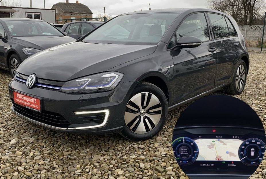 Продам Volkswagen e-Golf ТЕПЛОВИЙ, LED ПАНЕЛЬ 35.8 kWh  2020 года в Львове