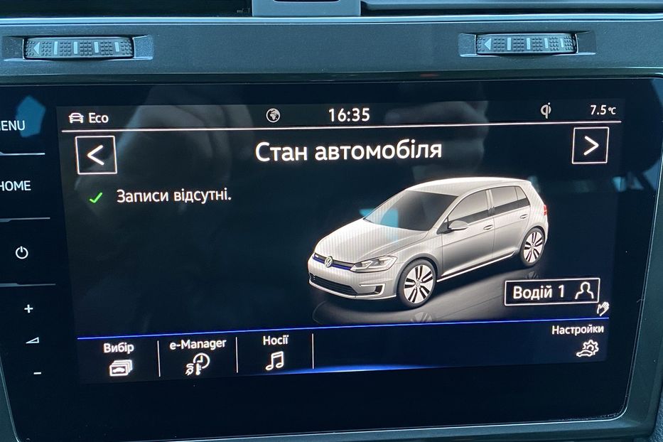 Продам Volkswagen e-Golf Тепловий FullLED Всі асистенти 2019 года в Львове