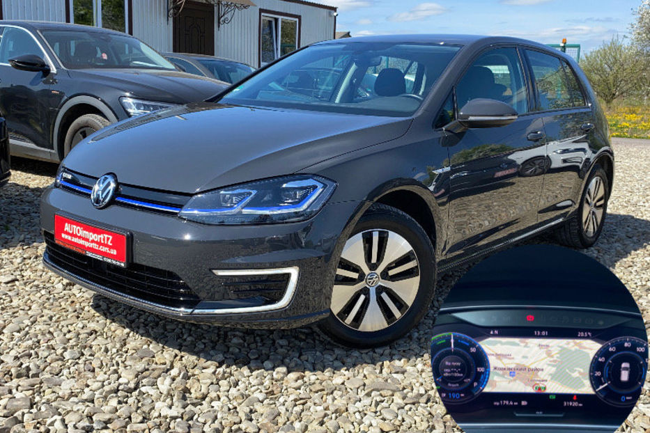 Продам Volkswagen e-Golf 35.8 kWh/136к.с. Круїз,Cockpit 2020 года в Львове