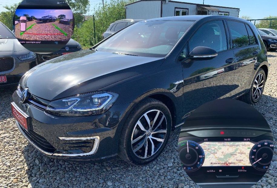 Продам Volkswagen e-Golf DYNAUDIO Камера +Колеса 2020 года в Львове