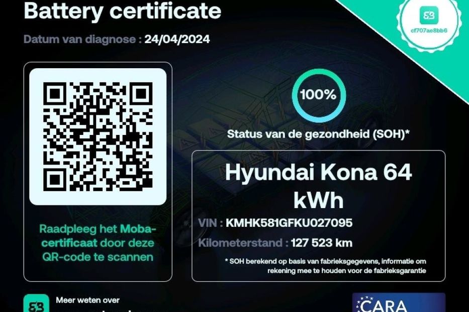 Продам Hyundai Kona Electric 64kWh Premium SOH100% 2019 года в Тернополе