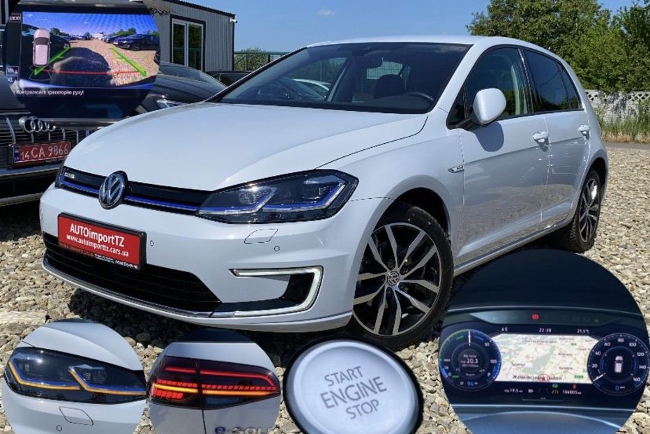 Продам Volkswagen e-Golf 35.8kWh FULL Макс.комплектація в Львове 2019 года выпуска за 14 900$