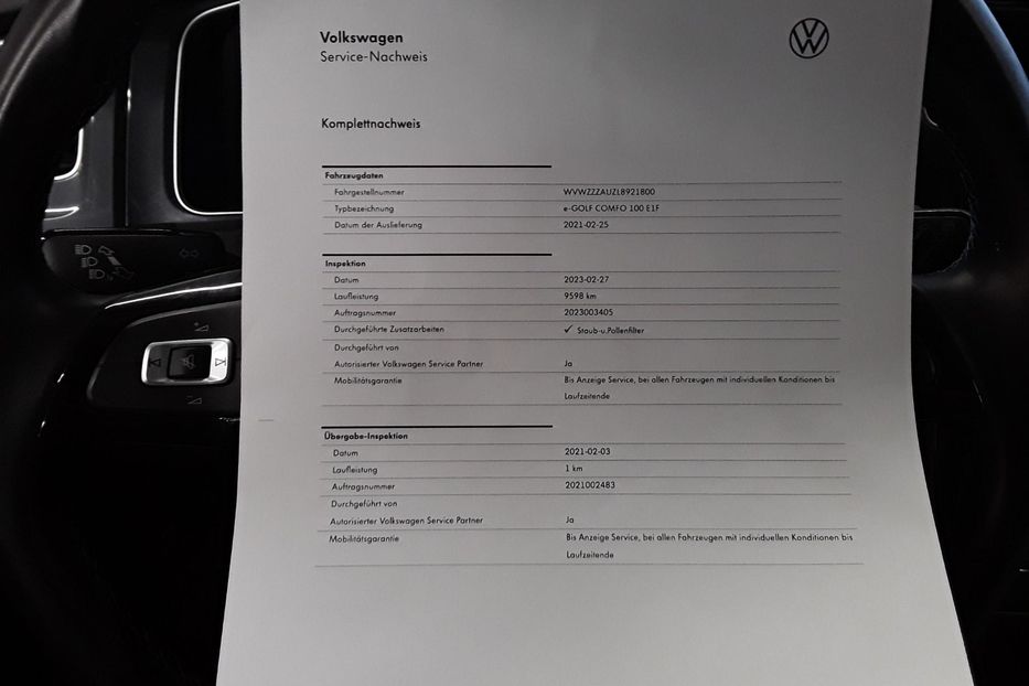 Продам Volkswagen e-Golf CCS LED NAVI KLIMA 2020 года в Львове