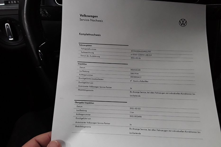 Продам Volkswagen e-Golf KAMERA LED NAVI CCS KLIMA 2020 года в Львове