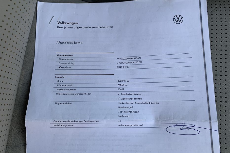 Продам Volkswagen e-Golf Максимальна комплектація 2019 года в Львове